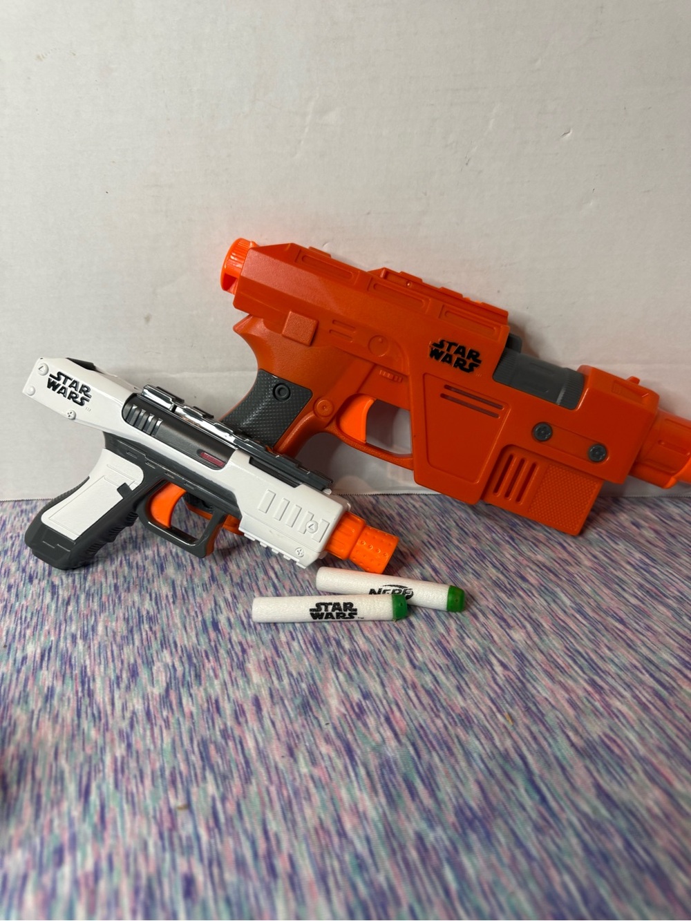 NERF Star Wars Dart Blaster Lot of 2 Star Wars Cosplay